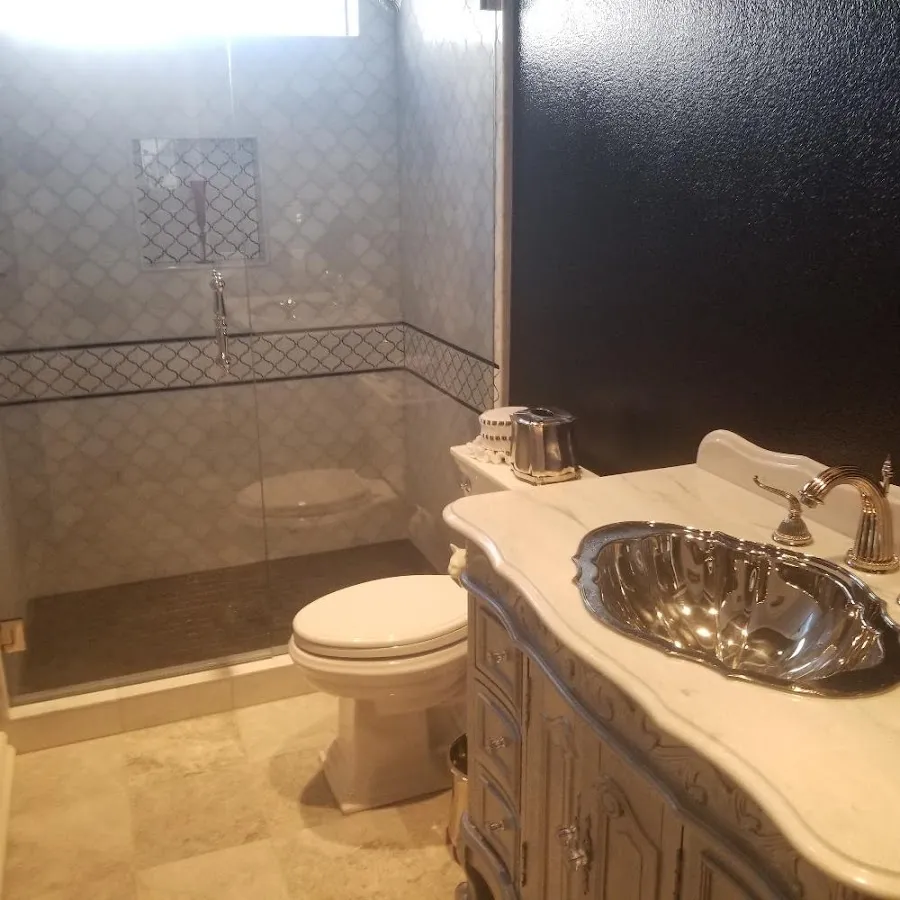 Professional plumbing work and bathroom remodeling in St. Helena